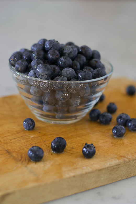 blueberries for parfait