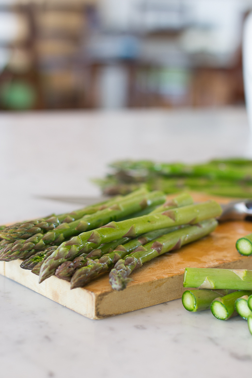 cut asparagus