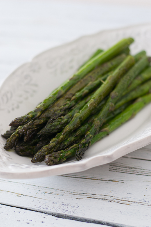 simply roasted asparagus