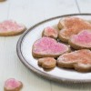 Valentine Heart Cookies with Lime Frosting